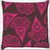 Snoogg Brown Pattern Digitally Printed Cushion Cover Pillow 10 x 10 Inch