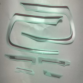 Buy GENUINE YAMAHA RX135 STICKER KIT FOR SILVER BLUE COLOUR BIKE Online 399 from ShopClues