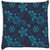 Snoogg  colorful floral seamless pattern in cartoon style seamless pattern Digitally Printed Cushion Cover Pillow 12 x 12 Inch