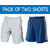Multicolor Plain Cotton Lycra Shorts For Men by Demokrazy