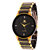 New Brand  Iik Collection Gold  Black Men's Analog Watch