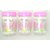 Spring Flowers 500mlX3 pcs containers plastic food storage