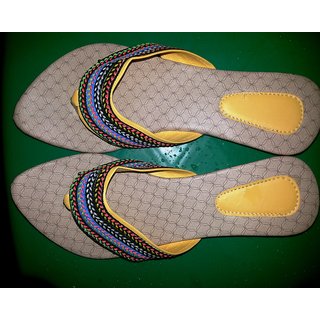 new flat slippers design