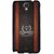 YuBingo Monogram With Beautifully Written Wooden And Leather (Plastic) Finish Letter V Designer Mobile Case Back Cover For Samsung Galaxy Note 3 Neo