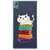 YuBingo Cat On Books Designer Mobile Case Back Cover For Sony Xperia Z5