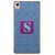 YuBingo Monogram With Beautifully Written Jeans And Girly Leather Finish Letter S Designer Mobile Case Back Cover For Sony Xperia Z3