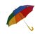 Rainbow Umbrella For Kids With 8 Sticks
