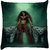 Snoogg indian gothic goddess 2871  Digitally Printed Cushion Cover Pillow 18 x 18 Inch
