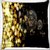 Snoogg Golden Sparkling Digitally Printed Cushion Cover Pillow 18 x 18 Inch