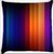 Snoogg Multicolor Rays Digitally Printed Cushion Cover Pillow 18 x 18 Inch