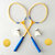 Export Quality Wooden Badminton And Ball Badminton Rackets Pair By Woody