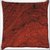 Snoogg Abstract Wood Color Digitally Printed Cushion Cover Pillow 18 x 18 Inch