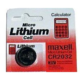 Maxell CR2032 3V Lithium Coin Cell Battery at Rs 4/piece, Lithium Coin  Cell Battery in New Delhi