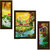 3 Piece Set Of Framed Wall Hanging Painting (GTSFRA0121)