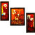 3 Piece Set Of Framed Wall Hanging Painting (GTSFRA0238)