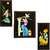 3 Piece Set Of Framed Wall Hanging Painting (GTSFRA0333)