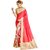 Yuvanika Multicolor Printed Bhagalpuri Silk Saree with Blouse-peecaso112