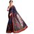Yuvanika Multicolor Printed Bhagalpuri Silk Saree with Blouse-peecaso120