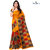S V Inc Multicolor Printed Bhagalpuri Silk Saree With Blouse