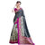 Yuvanika Multicolor Printed Bhagalpuri Silk Saree with Blouse-Fb9601A