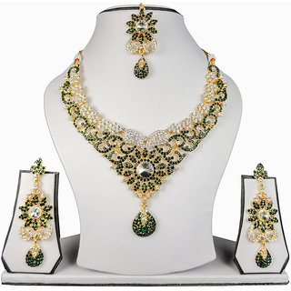 Buy Fashion Jewelry CZ Gold Tone Kundan 