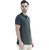 Celio Green Polo Neck Half Sleeve T-shirt For Men