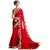 Ruchika Fashion Red Georgette Saree