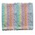 Women handkerchiefs soft cotton fabric Plain multicolored face napkin - 12 Pieces