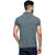 Youthen Gray Polo Neck  Half Sleeve T-Shirt for Men