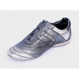 Valentino Ostentatious Silver Men's Casual Shoes