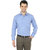 ZIDO Blue Slim Fit  Men  Shirt DBY1353Blue