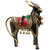 The Cow Brass Dhokra Art H 10 cm L 9cm W 5cm weight 2.65 kg