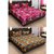 Krishnam Multicolor Printed Cotton 2 Double Bedsheets with 4 Pillow Covers