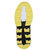 Super Yellow-386 Men/Boy's Sports Running Shoe