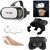 VR Box 2.0 3D Virtual Reality Glasses with Bluetooth Remote