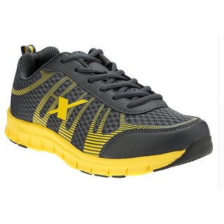 Buy Sparx Men Gray Yellow Lace up Sports Shoes Online 1749 from ShopClues