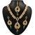 14Fashions by Jewelmaze Set of 13 Jewellery Combo With Free One Payal And One Kada - PAA1223