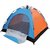 Automatic Quick Opening 3-4 persons Tent Single Layer Silver Coating Waterproof UV Protection