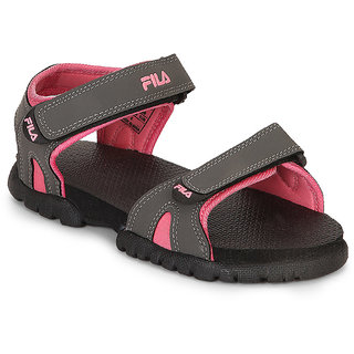 Buy Fila Women s Pink Gray Floaters Online 999 from ShopClues