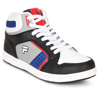Buy Fila Attavio Men s Black Lace up Sport Shoes Online 3499