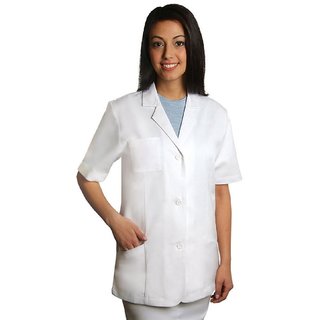 cheap white coat