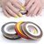 Looks United 10 X Mixed Color Nail Kit Art Striping Rolls Tape Nail Sticker Nail Tip Decoration (Set of 1)