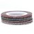 Looks United 10 Mixed Color  New Arrival Glitter Self Adhesive Nail Art Striping Tape Rolls