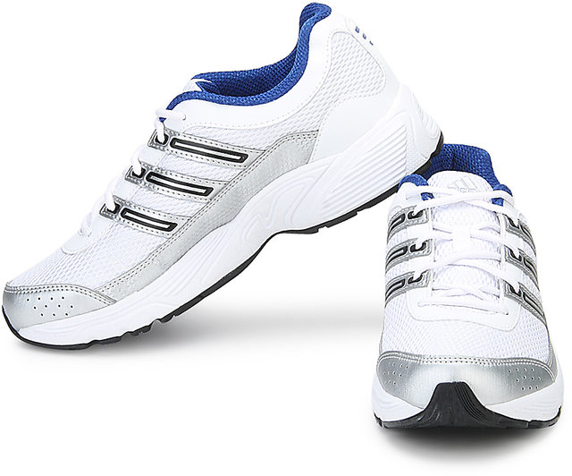 adidas desma silver sport shoes