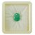 Barmunda gems 7.25 Ratti Certified Natural Precious Gemstone Emerald (Panna)
