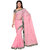 Subhash Party Wear Baby Pink Color Brasso Saree/Sari