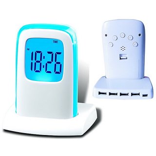 Buy Push Panel a83 Colour Changing Clock Online @ ₹475 from ShopClues