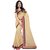 RK FASHIONS Mustard Georgette Party Wear Printed Saree With Unstitched Blouse - RK214882