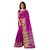 RK FASHIONS Pink Tissue Party Wear Printed Saree With Unstitched Blouse - RK231302