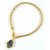 Hamsa Hand Kabbalah Gold Thread String Bracelet Evil Eye by YourHolyLandStore